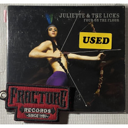 JULIETTE & THE LICKS ‎– FOUR ON THE FLOOR CD 878840005925