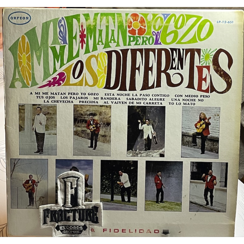 LOS DIFERENTES – A MI ME MATAN PERO YO GOZO VINYL LP-12-651