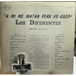LOS DIFERENTES – A MI ME MATAN PERO YO GOZO VINYL