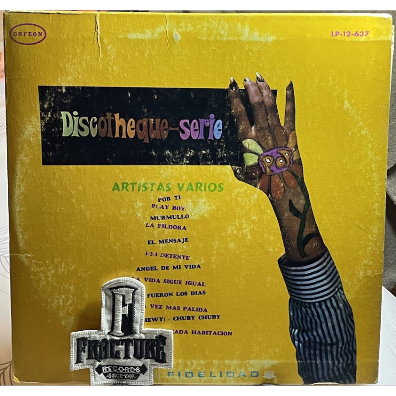 DISCOTHEQUE SERIE POP VINYL LP-12-637