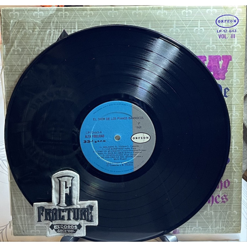 LOS PIANOS BARROCOS – EL SHOW DE LOS PIANOS BARROCOS VOL. III VINYL