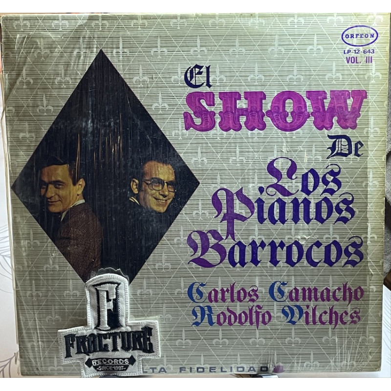 LOS PIANOS BARROCOS – EL SHOW DE LOS PIANOS BARROCOS VOL. III VINYL LP 12-643