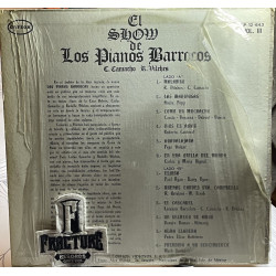 LOS PIANOS BARROCOS – EL SHOW DE LOS PIANOS BARROCOS VOL. III VINYL