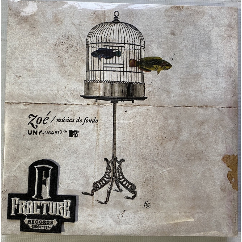 ZOÉ  – MÚSICA DE FONDO UNPLUGGED ON MTV VINYL 602557636826