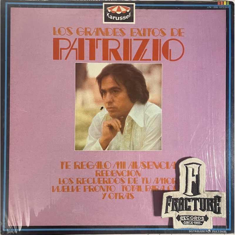 PATRIZIO – LOS GRANDES EXITOS VINYL LPM-12095