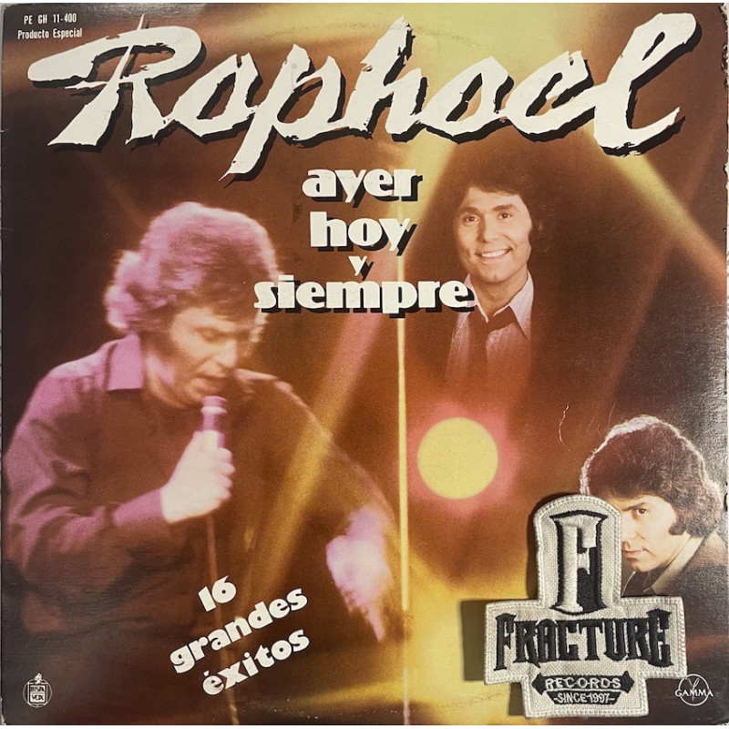 RAPHAEL – AYER, HOY Y SIEMPRE VINYL PE GH 11-400
