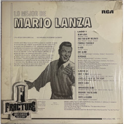 MARIO LANZA – LO MEJOR DE MARIO LANZA VINYL