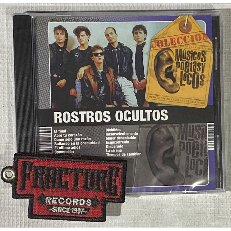 ROSTROS OCULTOS ‎– MÚSICOS, POETAS Y LOCOS: LA COLECCIÓN CD 724359270524