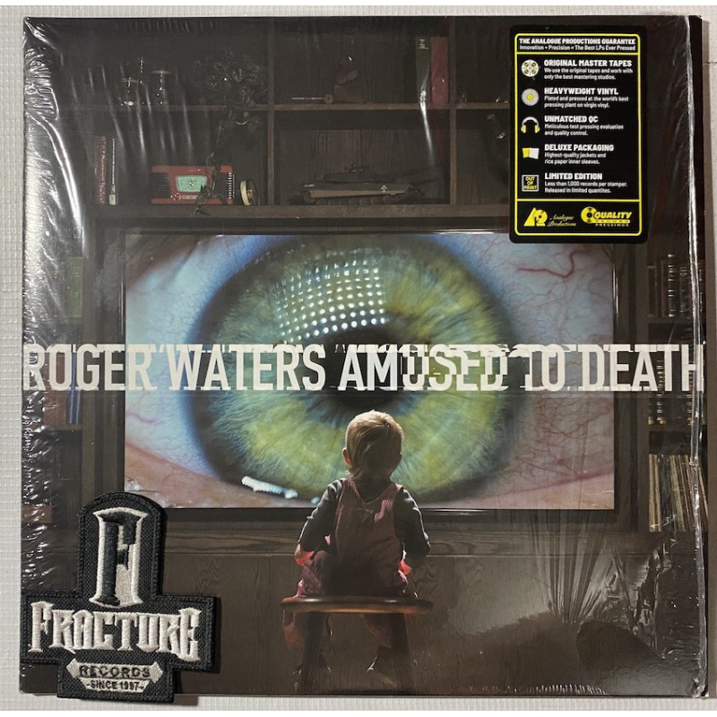 ROGER WATERS ‎– AMUSED TO DEATH VINYL LIMITED EDITION REMIXED, 200 GRAM  888750754714