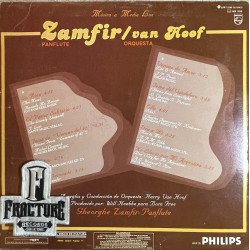 ZAMFIR PANFLUTE / VAN HOOF ORQUESTA – MUSICA A MEDIA LUZ VINYL