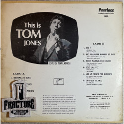TOM JONES – THIS IS TOM JONES VINYL
