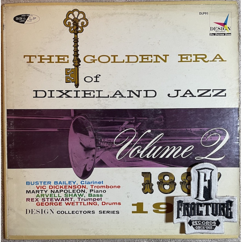 THE GOLDEN ERA OF DIXIELAND JAZZ: 1887-1937 VOL.II VINYL DLP-91