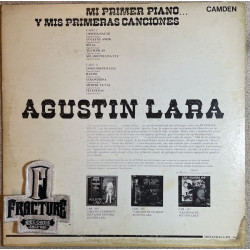 AGUSTÍN LARA – MI PRIMER PIANO... Y MIS PRIMERAS CANCIONES VINYL