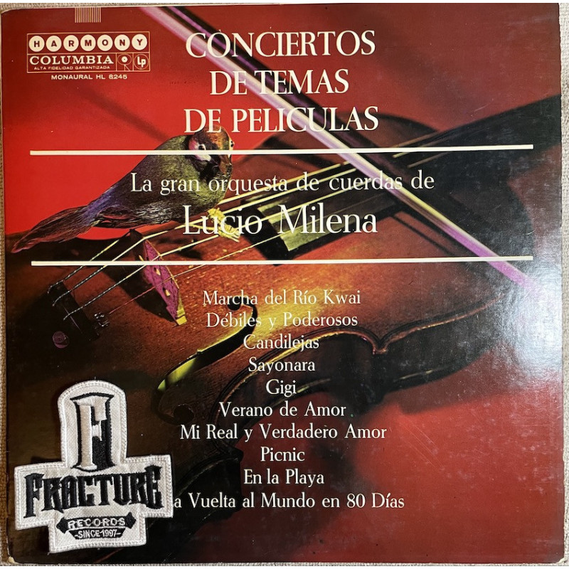 LUCIO MILENA – CONCIERTOS DE TEMAS DE PELÍCULAS VINYL HL-8245