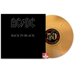 AC/DC ‎– BACK IN BLACK VINYL GOLD 50TH ANNIVERSARY 196588345418