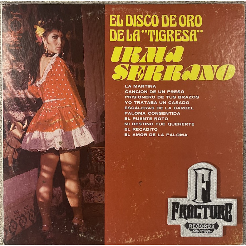 IRMA SERRANO – EL DISCO DE ORO DE LA TIGRESA VINYL HLS-8917