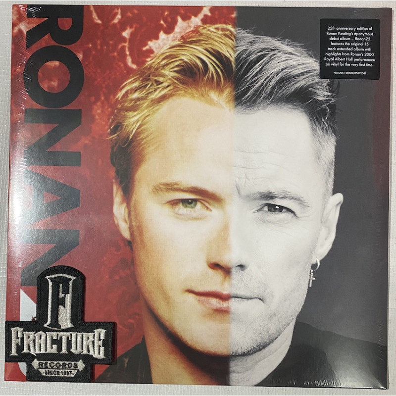 RONAN KEATING – RONAN 25 VINYL RED & SILVER  602475872061