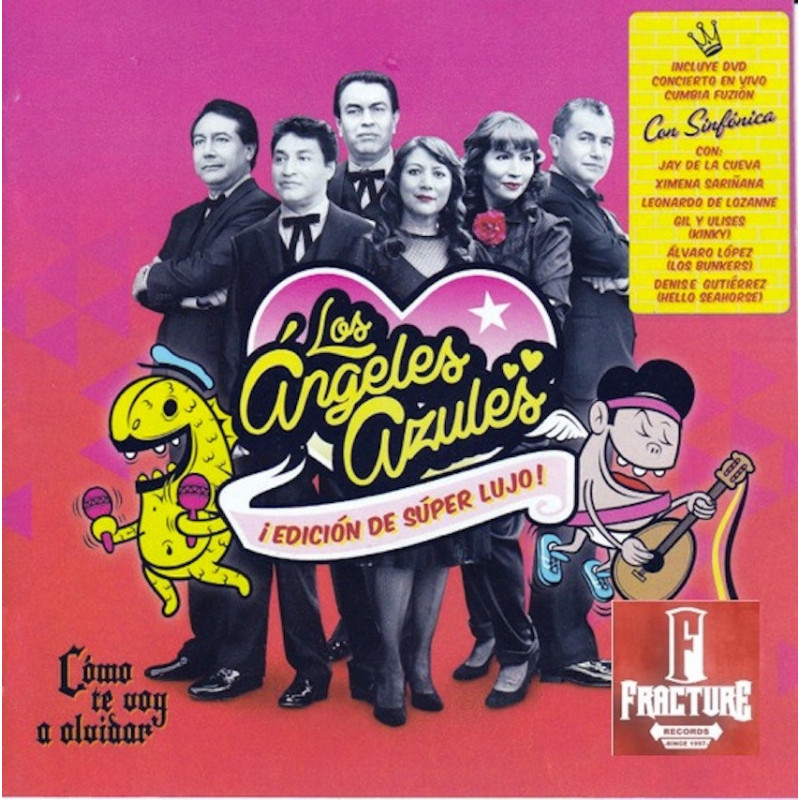 LOS ÁNGELES AZULES – CÓMO TE VOY A OLVIDAR (¡EDICIÓN DE SUPER LUJO!) CD 888430417120