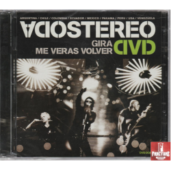 SODA STEREO – GIRA ME VERAS VOLVER  2DVD 886973298190