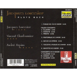 JACQUES LOUSSIER – PLAYS BACH CD