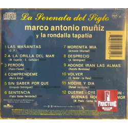 MARCO ANTONIO MUÑIZ Y LA RONDALLA TAPATÍA – LA SERENATA DEL SIGLO CD