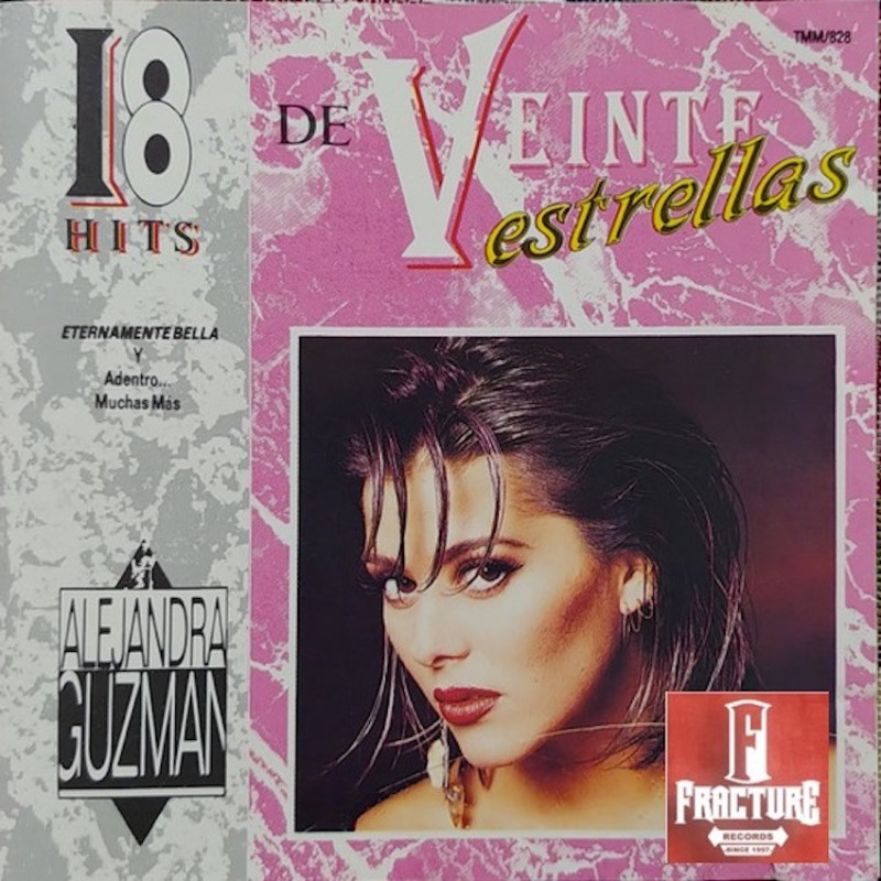 ALEJANDRA GUZMÁN – 18 HITS DE VEINTE ESTRELLAS CD 7509978082849