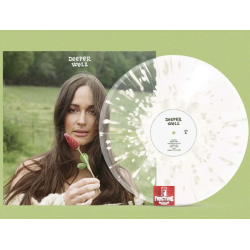 KACEY MUSGRAVES – DEEPER WELL VINYL  CLEAR W/ WHITE SPLATTER 602455847140