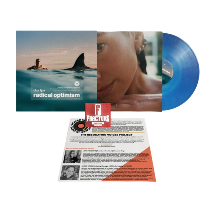 DUA LIPA ‎– RADICAL OPTIMISM VINYL BLUE GALAXY