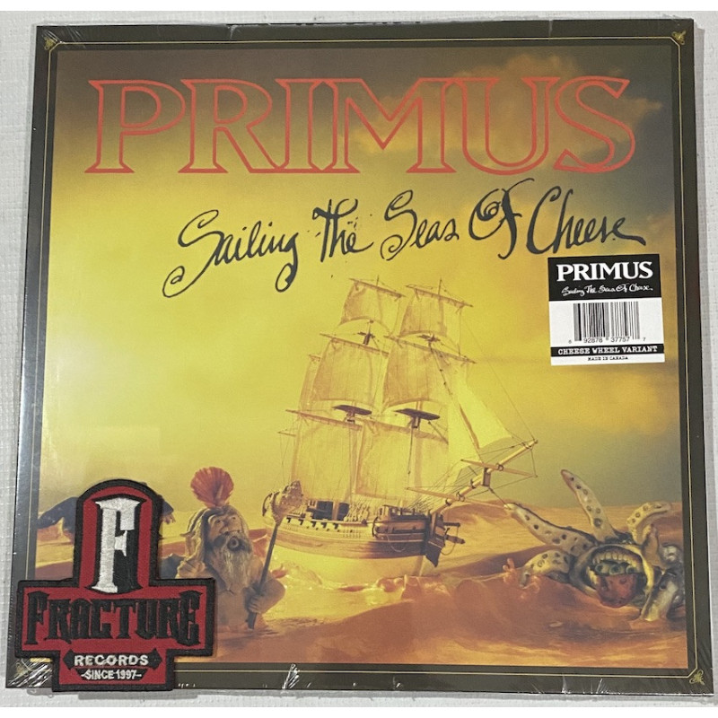 PRIMUS – SAILING THE SEAS OF CHEESE VINYL CHEESE WHEEL VARIANT 692878377577