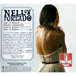 NELLY FURTADO – SAY IT RIGHT CD