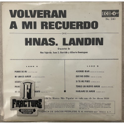 HERMANAS LANDÍN – VOLVERÁN A MI RECUERDO VINYL