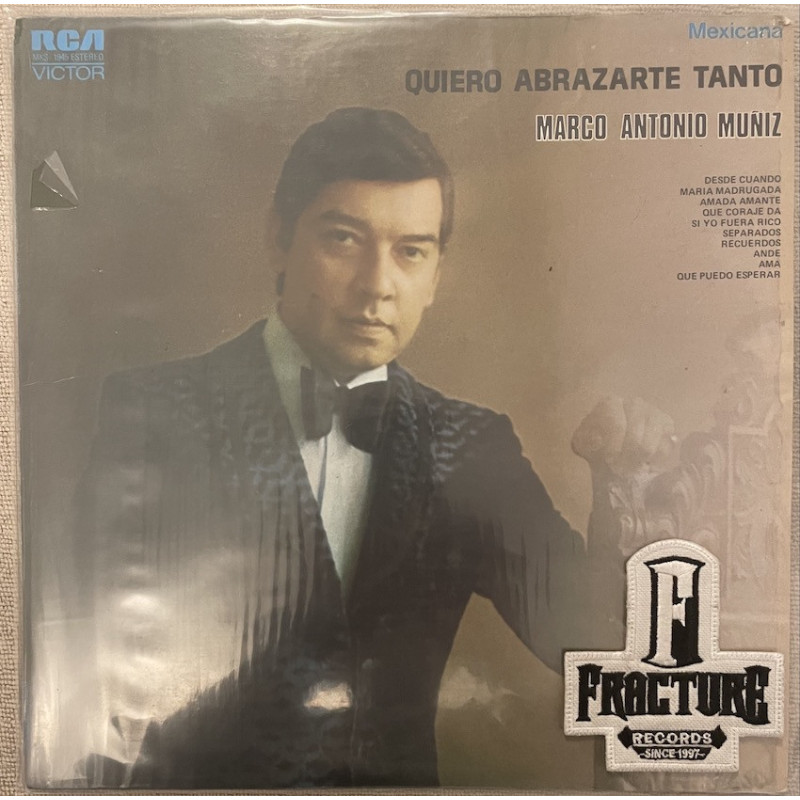MARCO ANTONIO MUÑIZ – QUIERO ABRAZARTE TANTO - DESDE CUANDO VINYL MKS-1945