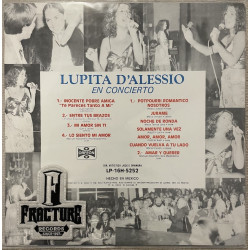 LUPITA D'ALESSIO – EN CONCIERTO VINYL