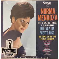 NORMA MENDOZA CON EL MAESTRO FUENTES Y SUS GUITARRAS / VARIOUS – UNA VOZ DE PUERTO RICO VINYL LP-66-02