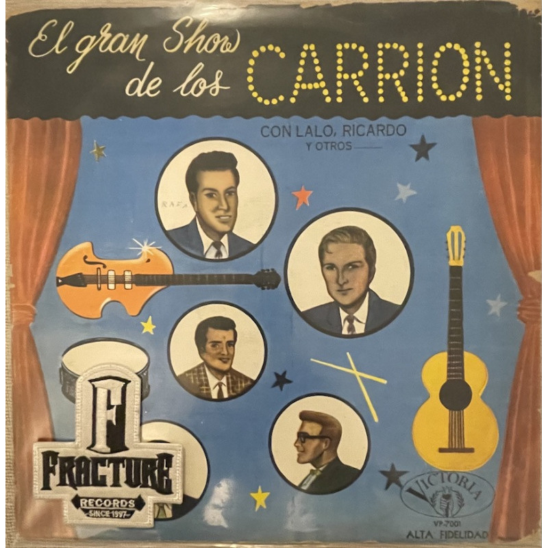 LOS HERMANOS CARRION – EL GRAN SHOW DE LOS CARRION CON LALO, RICARDO Y OTROS VINYL VP-7001