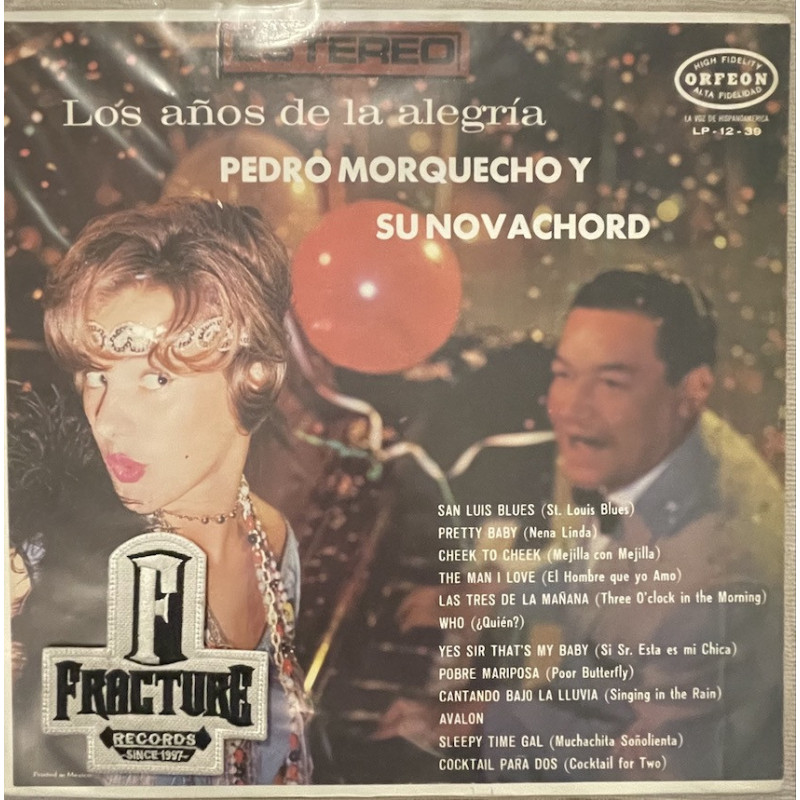 PEDRO MORQUECHO Y SU NOVACHORD – LOS AÑOS DE LA ALEGRÍA VINYL LP-12-39