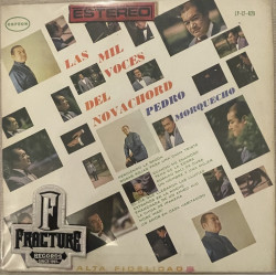 PEDRO MORQUECHO - LAS MIL VOCES DEL NOVACHORD VINYL LP-12-629