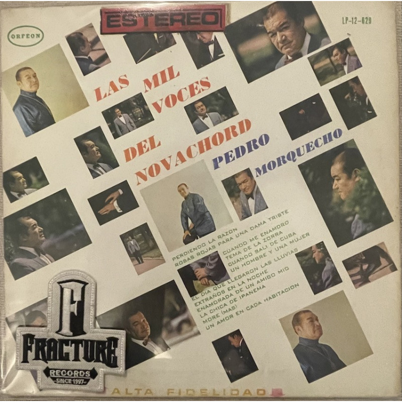PEDRO MORQUECHO - LAS MIL VOCES DEL NOVACHORD VINYL LP-12-629