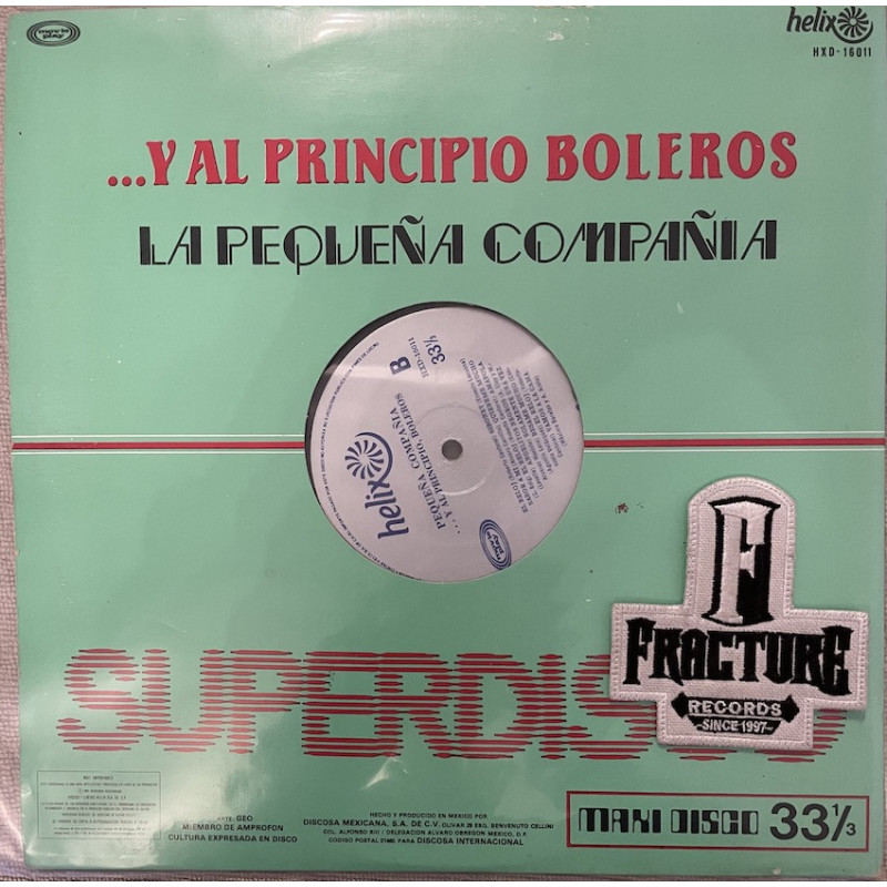 PEQUEÑA COMPAÑÍA – ...Y AL PRINCIPIO, BOLEROS VINYL HXD-16011