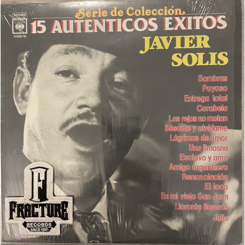 JAVIER SOLÍS – 15 AUTENTICOS EXITOS VINYL TVDCS-101