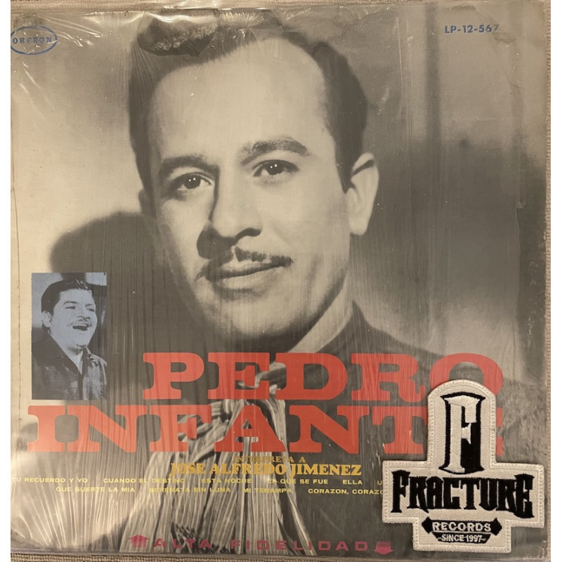 PEDRO INFANTE – INTERPRETA A JOSE ALFREDO JIMENEZ VINYL LP-12-567