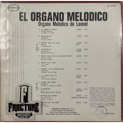 LEONEL PÉREZ – EL ÓRGANO MELÓDICO DE LEONEL PÉREZ VINYL