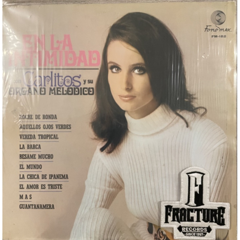 CARLITOS Y SU ORGANO MELODICO - EN L INTIMIDAD VINYL FM-152