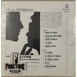 CARLITOS Y SU ORGANO MELODICO - EN L INTIMIDAD VINYL