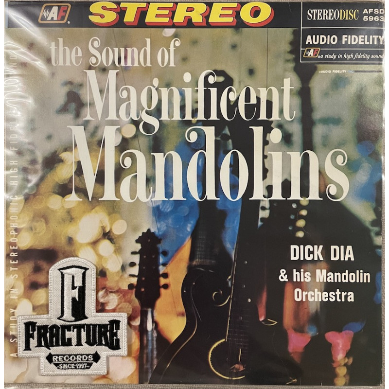 DICK DIA & HIS MANDOLIN ORCHESTRA – THE SOUND OF MAGNIFICENT MANDOLINS VINYL AFSD-5963