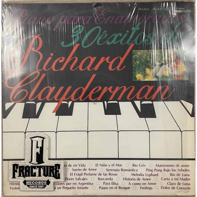 RICHARD CLAYDERMAN – PIANO PARA ENAMORADOS 30 EXITOS 2VINYL PE-GX 01-1277