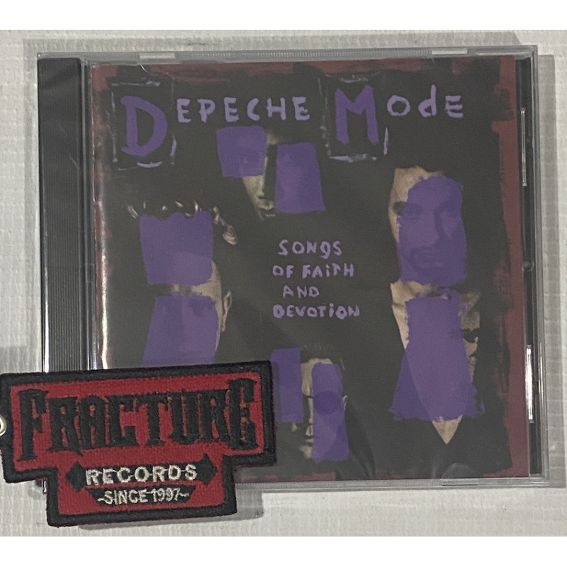 DEPECHE MODE ‎– SONGS OF FAITH AND DEVOTION CD 093624524328