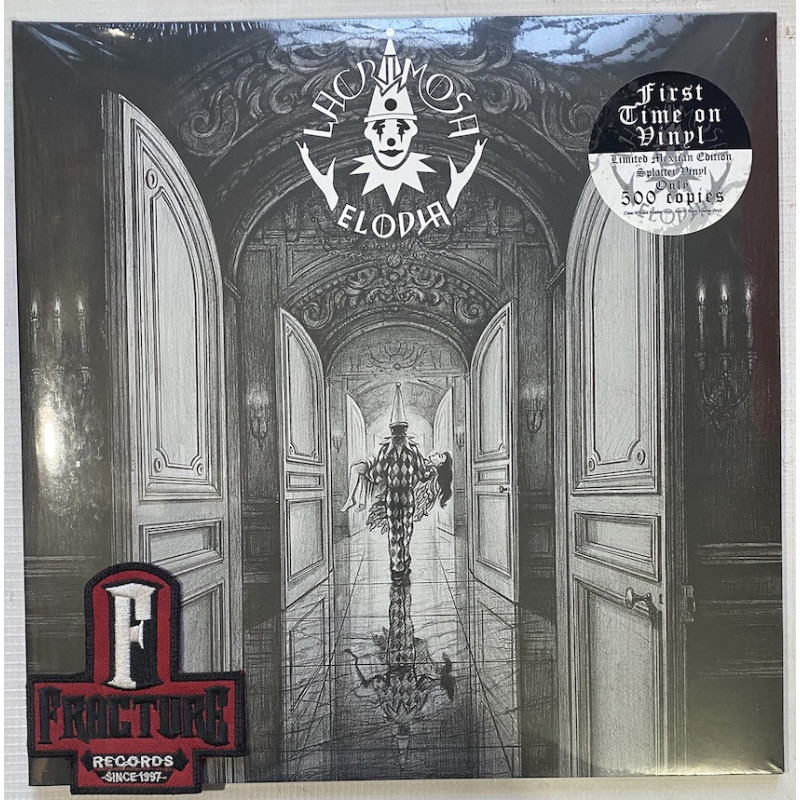 LACRIMOSA – ELODIA VINYL CLEAR/RED WITH BLACK SPLATTER 463823240440