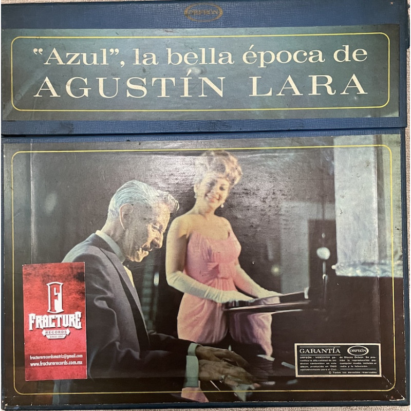 AGUSTIN LARA - AZUL LA BELLA EPOCA 11 VINYL BOX SN