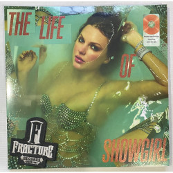 TAYLOR SWIFT – THE LIFE OF A SHOWGIRL VINYL ORANGE TRANSLUCENT WITH GOLD GLITTER 602478225260